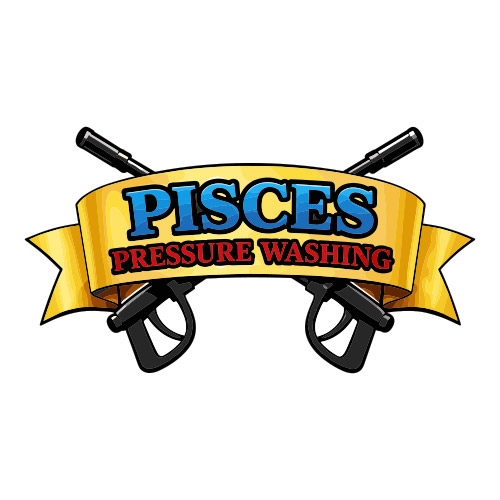 pisces pressure washing logo